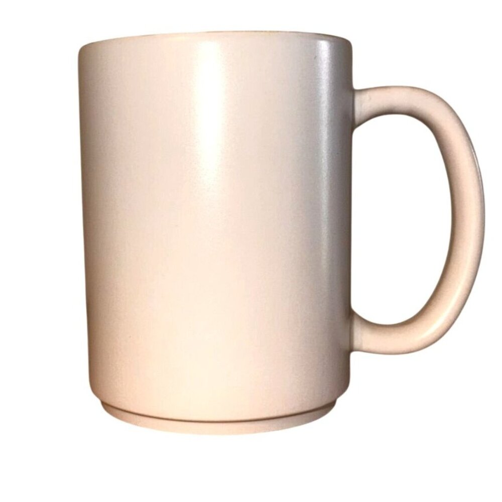 White Ceramic Mug 12 Oz Designpac Dishwasher & Microwave Safe Made In China